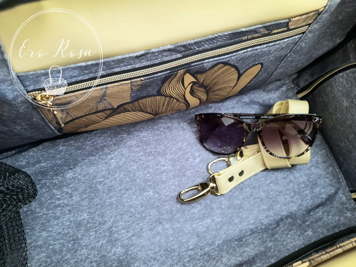 Oro Rosa Travel Bag aka "The Beast" PDF Pattern