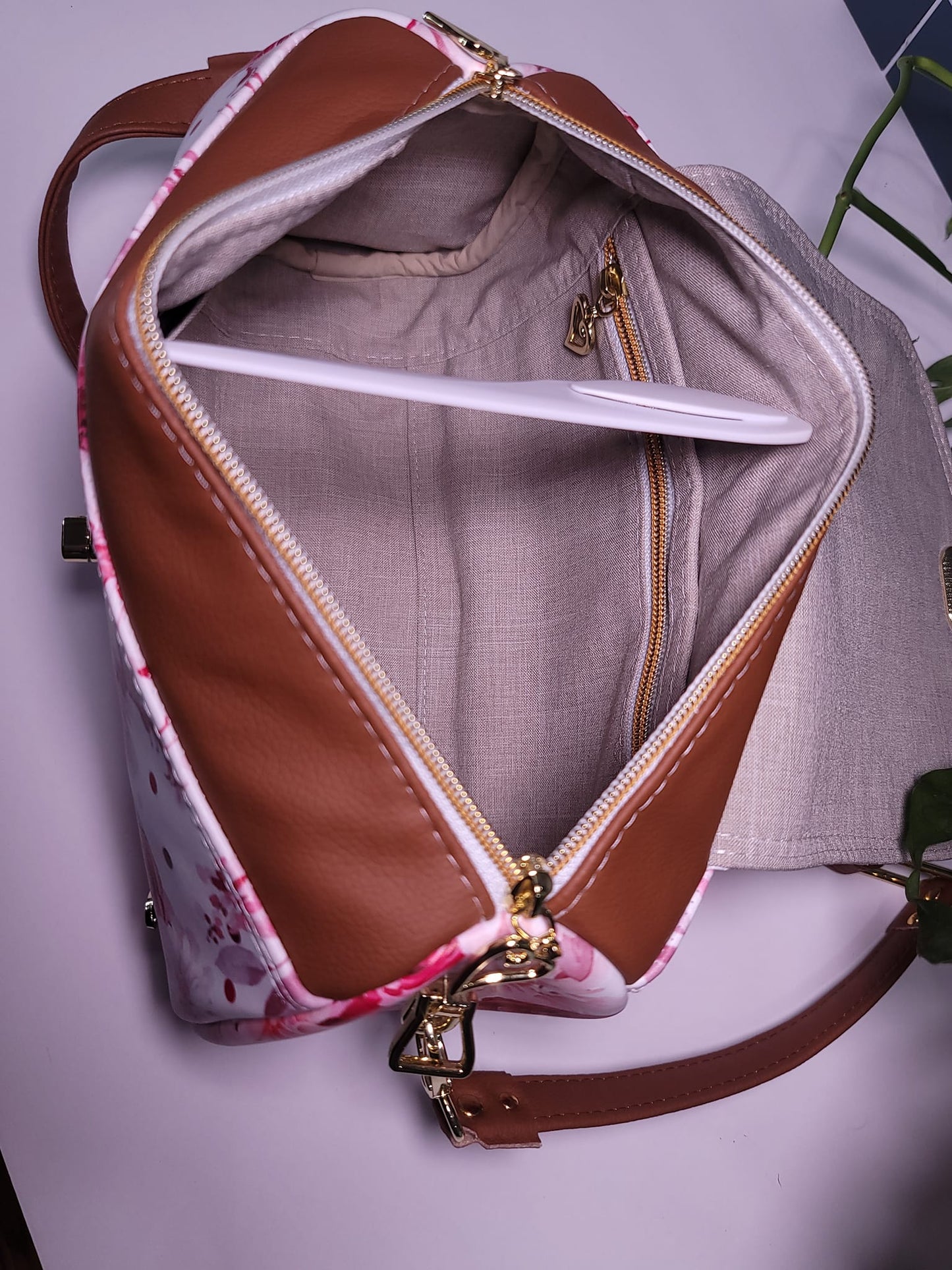 Quilted Hortensia Barrel Bag PDF Pattern