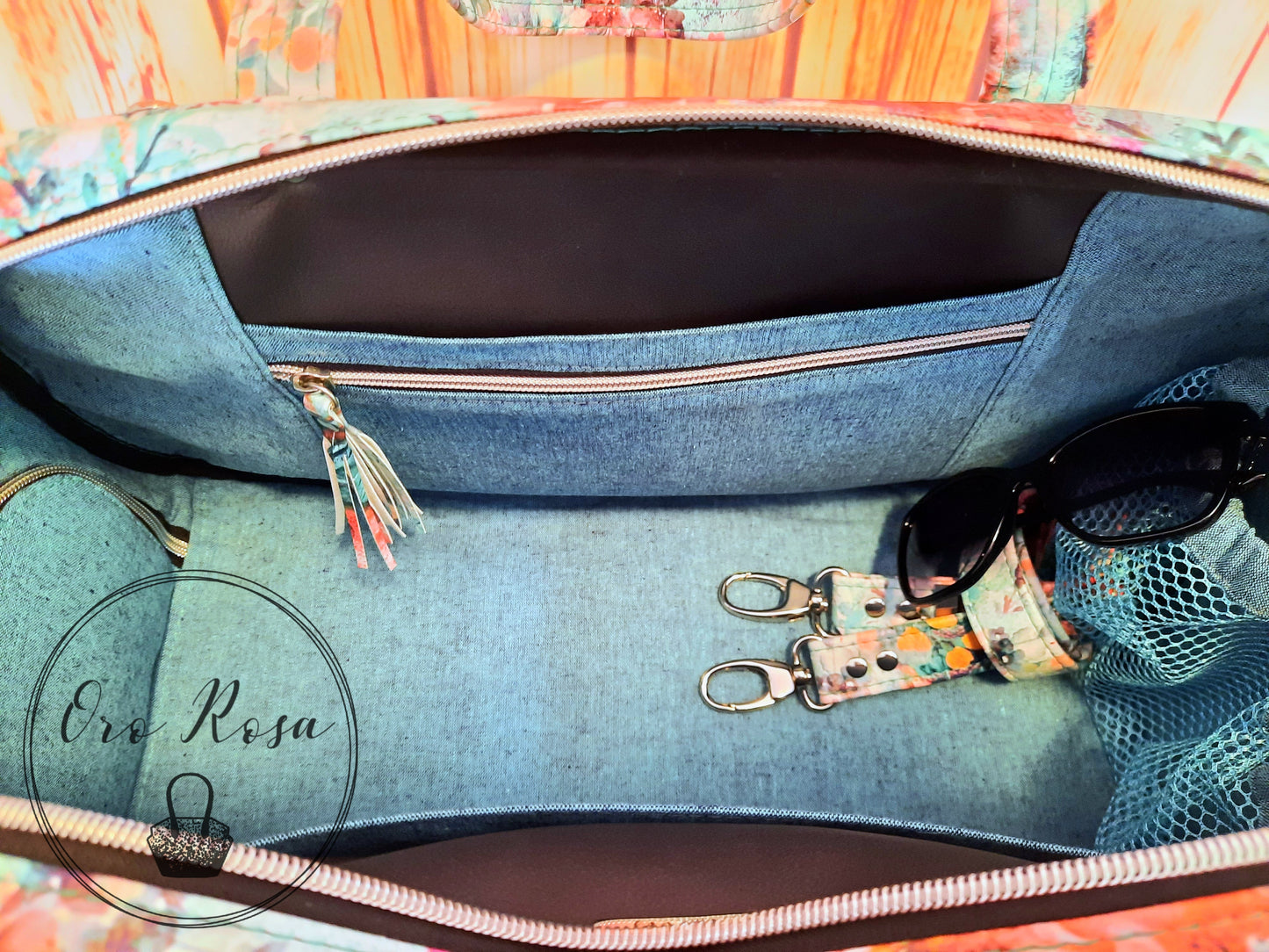 Oro Rosa Travel Bag aka "The Beast" PDF Pattern