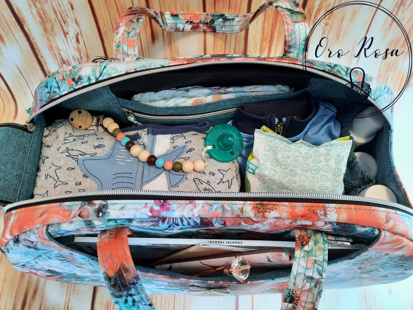 Oro Rosa Travel Bag aka "The Beast" PDF Pattern