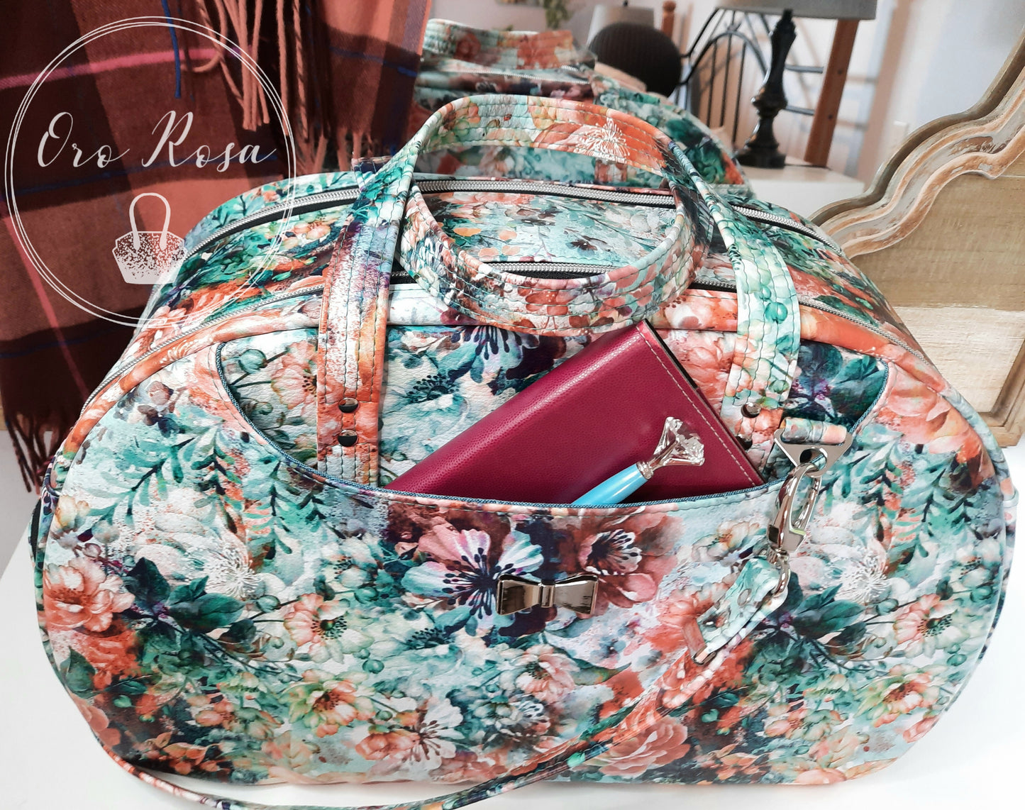 Oro Rosa Travel Bag aka "The Beast" PDF Pattern