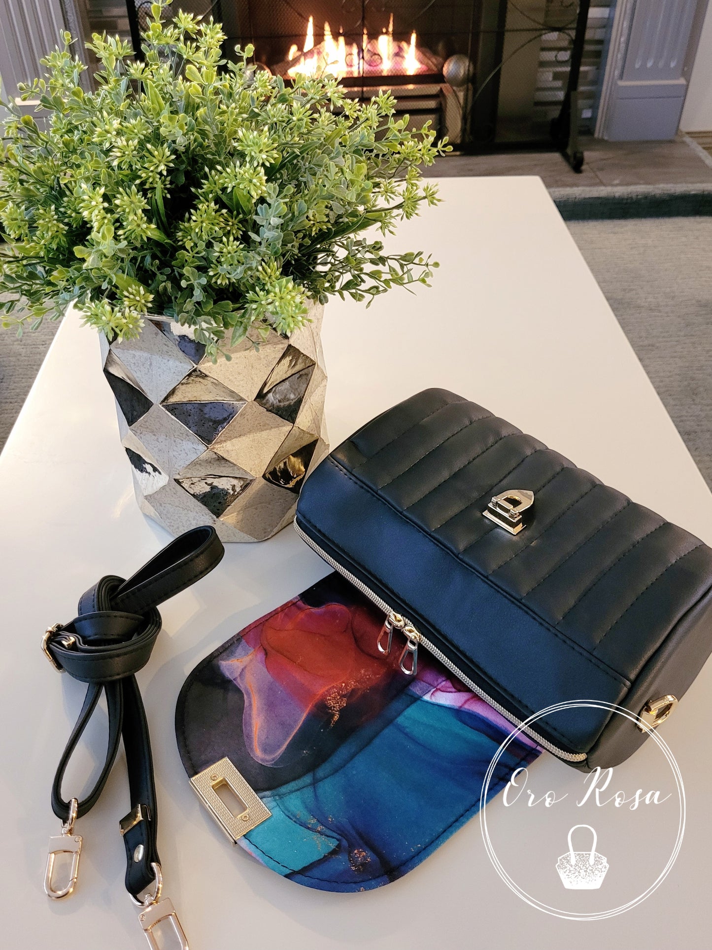 Quilted Hortensia Barrel Bag PDF Pattern