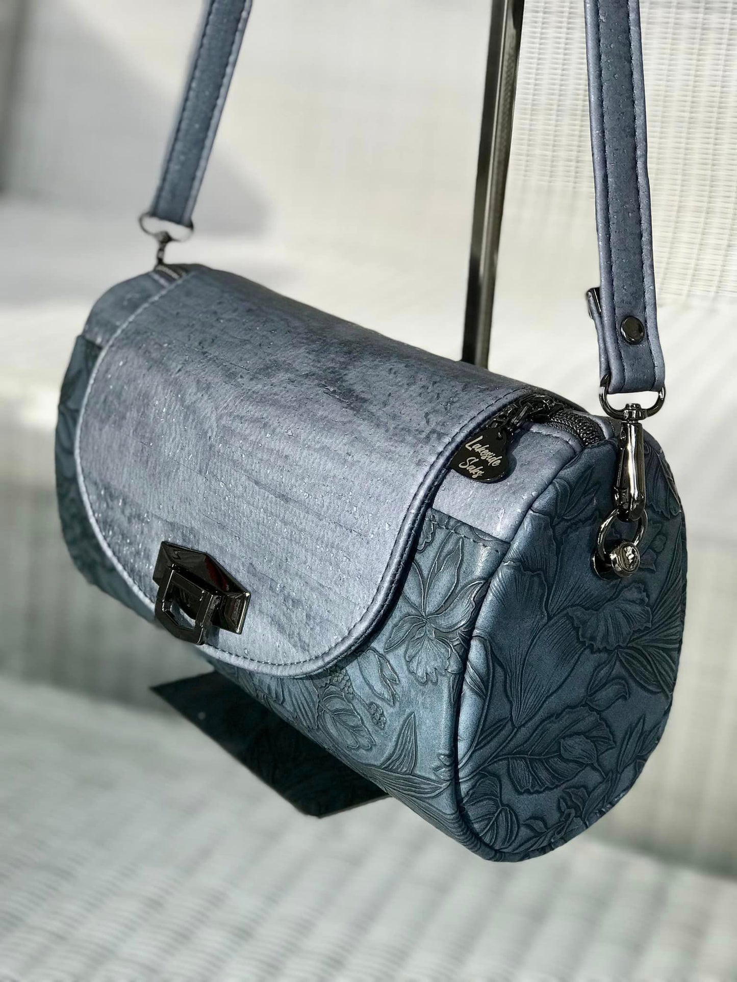 Quilted Hortensia Barrel Bag PDF Pattern