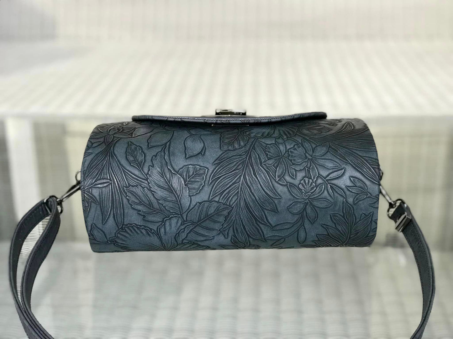 Quilted Hortensia Barrel Bag PDF Pattern