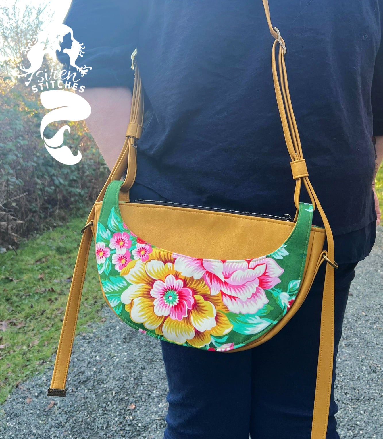 Luna Retro Bag PDF Pattern