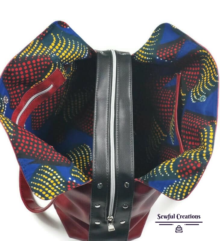 Luz Marina Divider Bag PDF Pattern