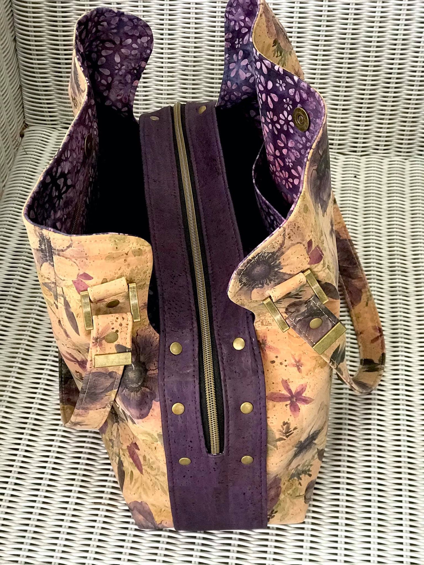 Luz Marina Divider Bag PDF Pattern