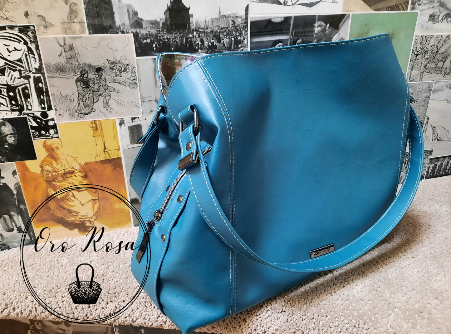 Luz Marina Divider Bag PDF Pattern