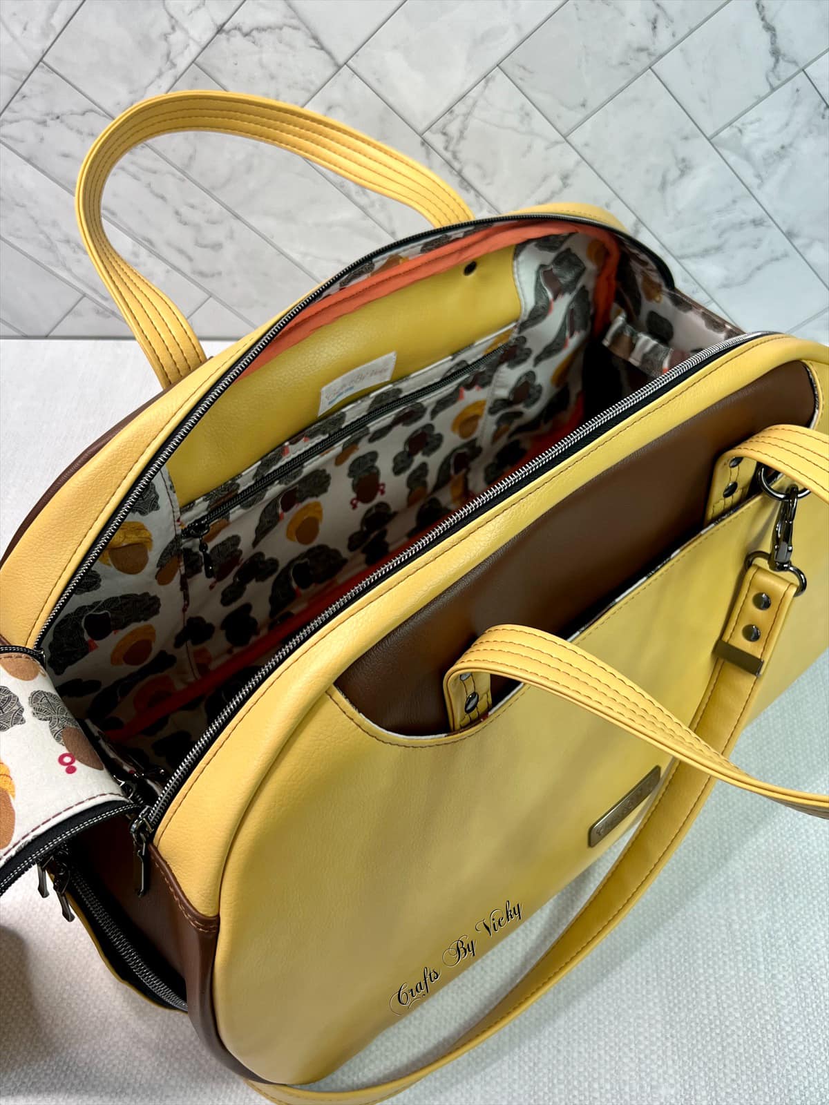 Oro Rosa Travel Bag aka "The Beast" PDF Pattern