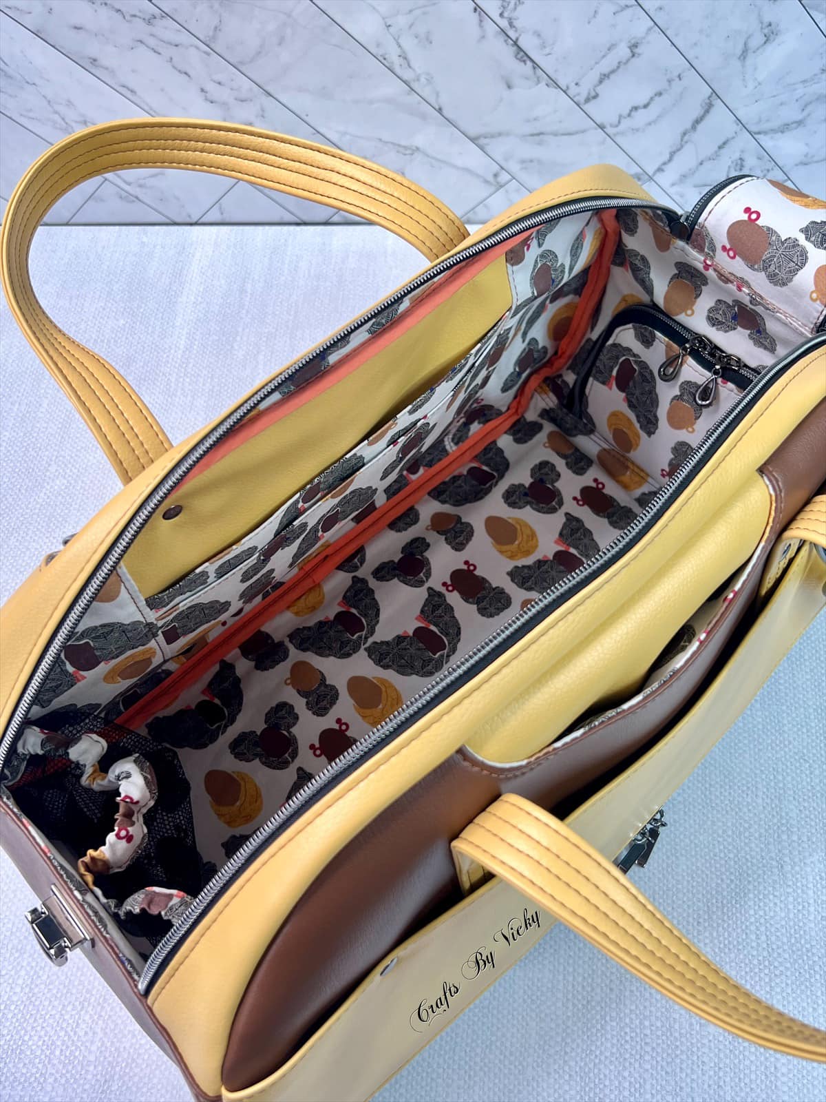 Oro Rosa Travel Bag aka "The Beast" PDF Pattern