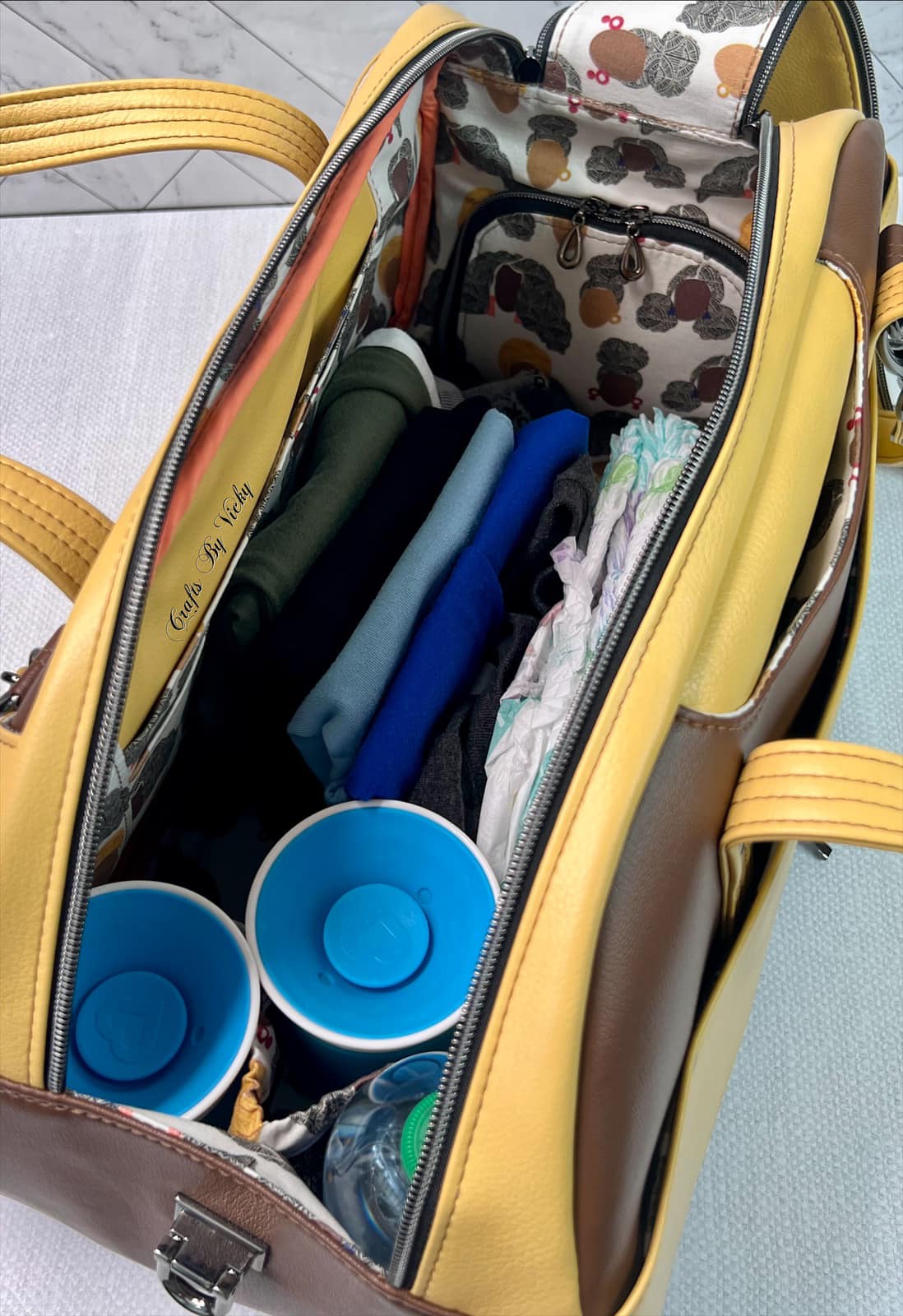 Oro Rosa Travel Bag aka "The Beast" PDF Pattern
