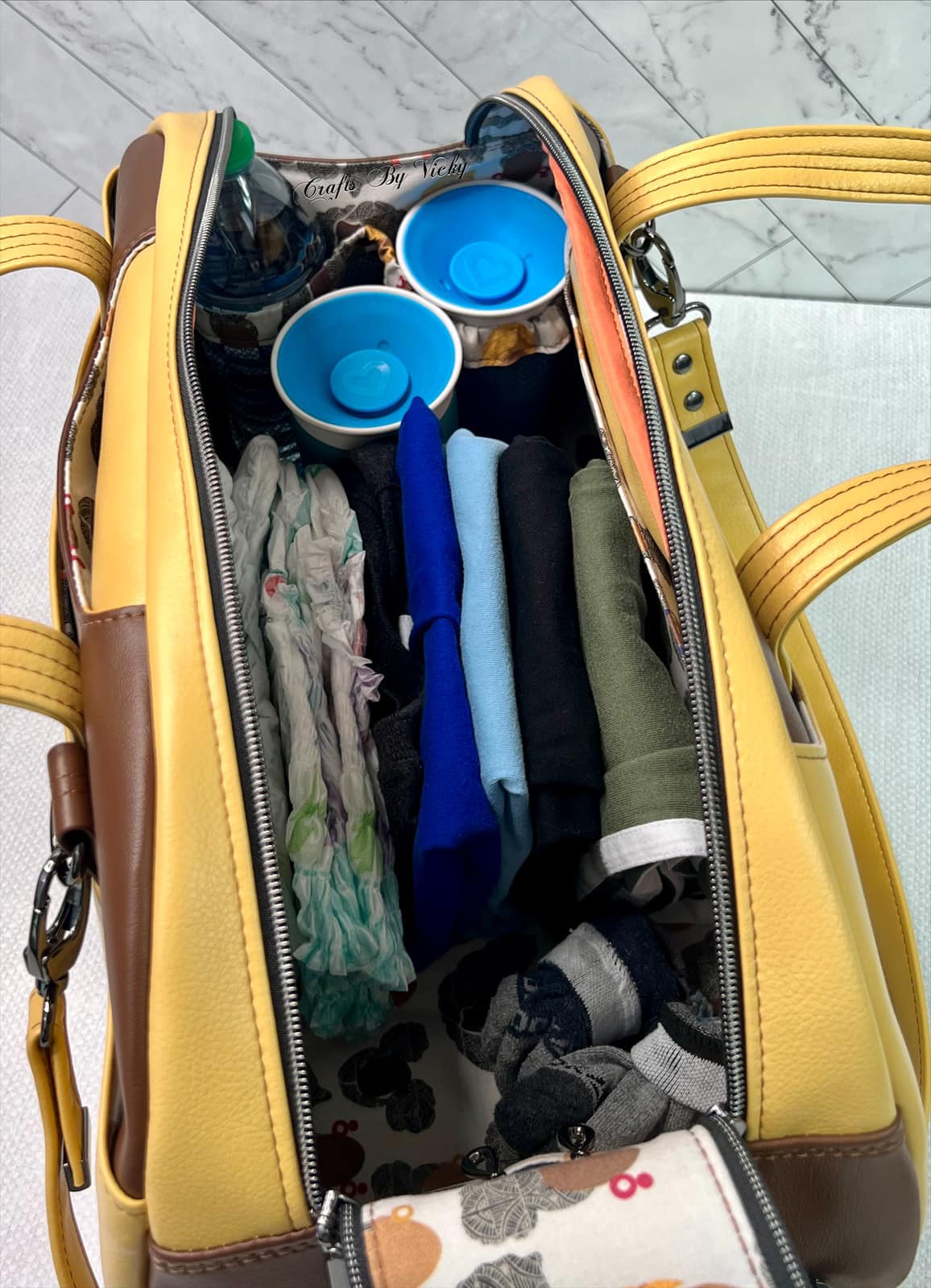 Oro Rosa Travel Bag aka "The Beast" PDF Pattern