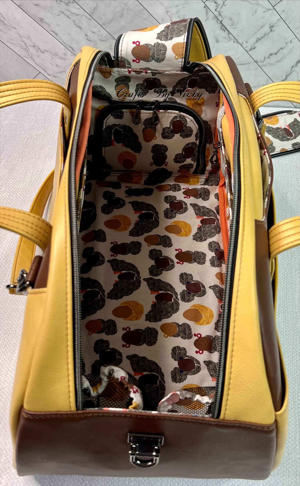 Oro Rosa Travel Bag aka "The Beast" PDF Pattern