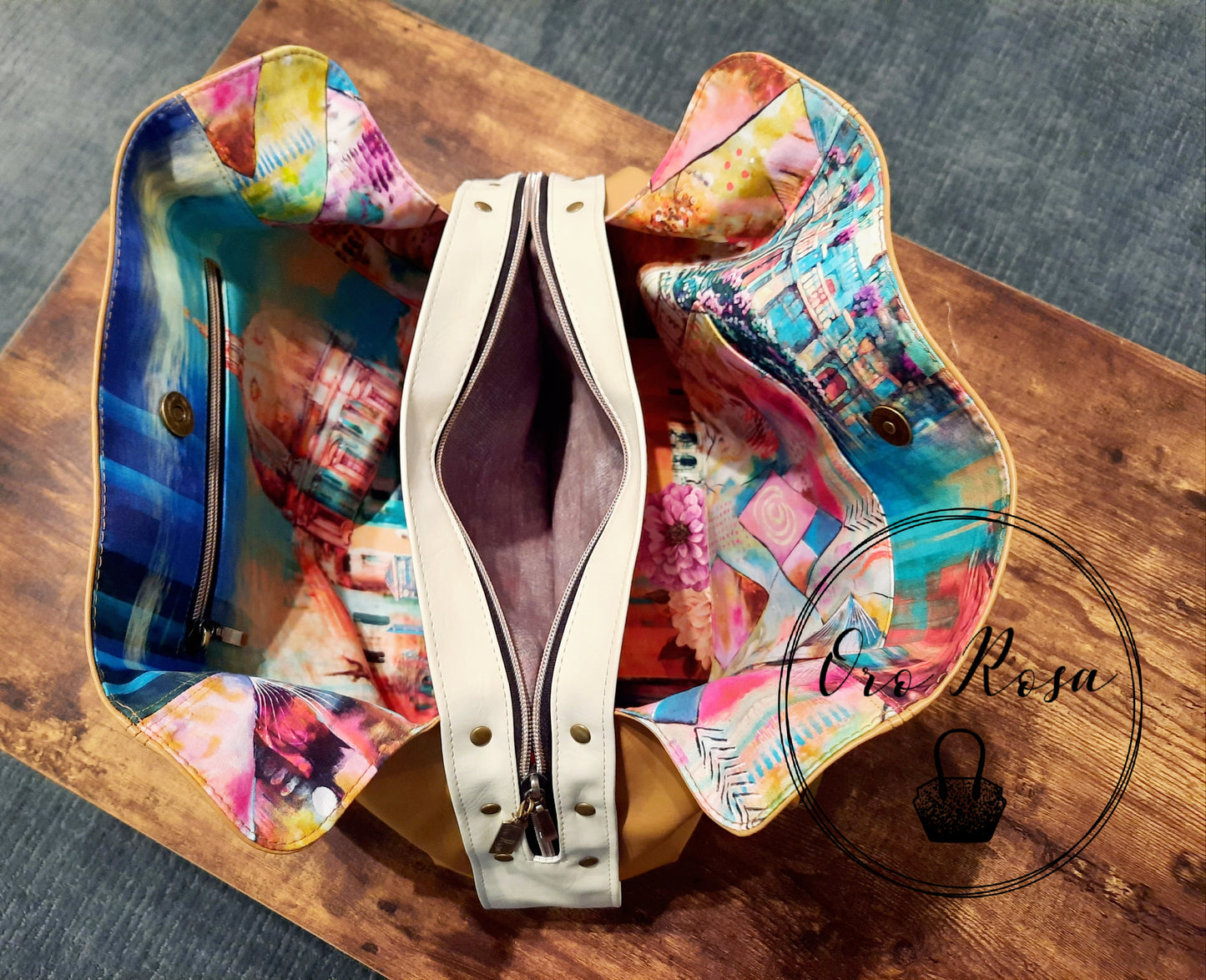 Luz Marina Divider Bag PDF Pattern