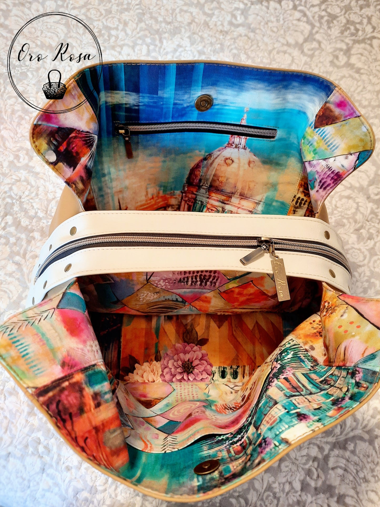 Luz Marina Divider Bag PDF Pattern