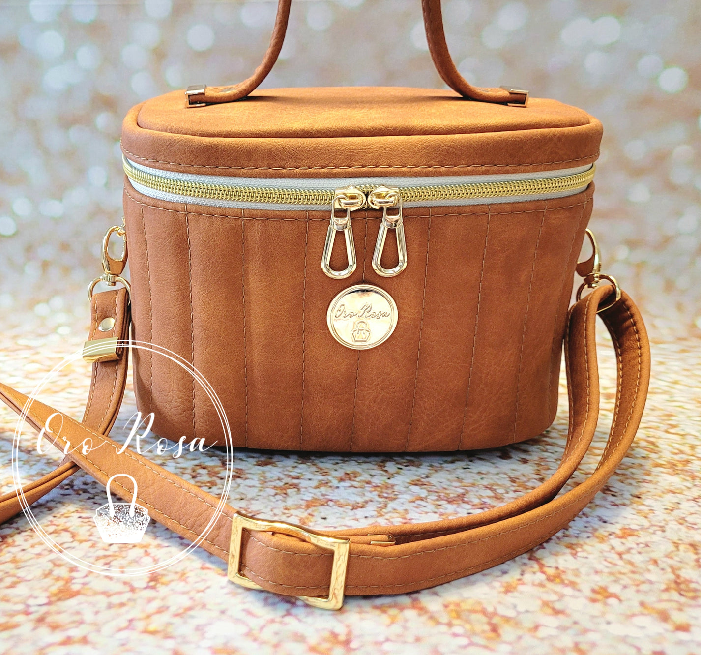 Teresita Train Case PDF Pattern Oro Rosa Patterns