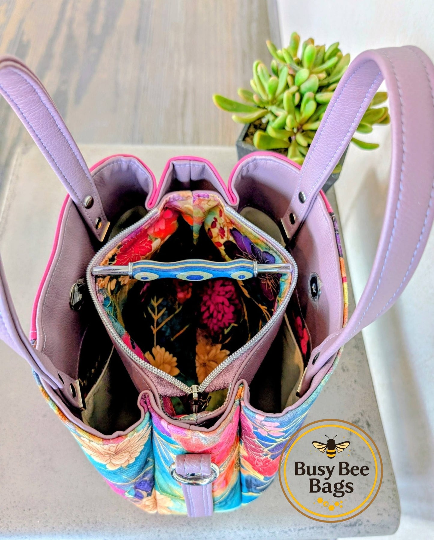 Soraya Divider Handbag PDF Pattern