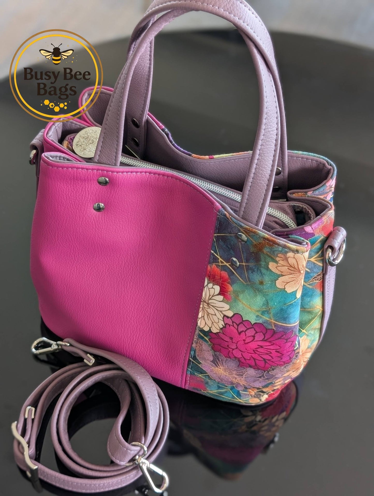 Soraya Divider Handbag PDF Pattern