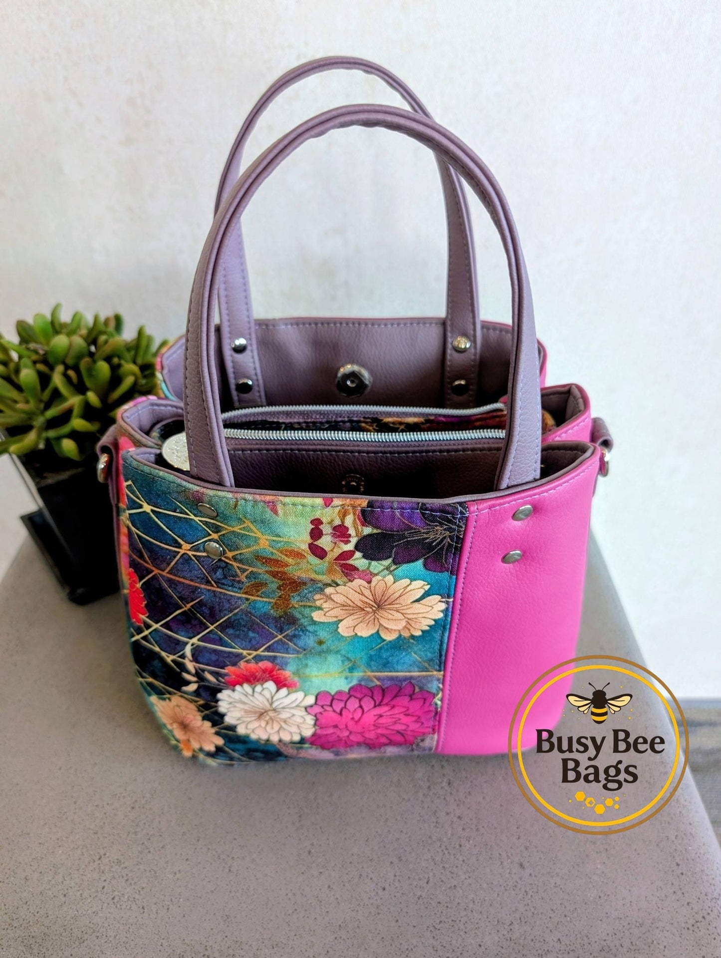 Soraya Divider Handbag PDF Pattern