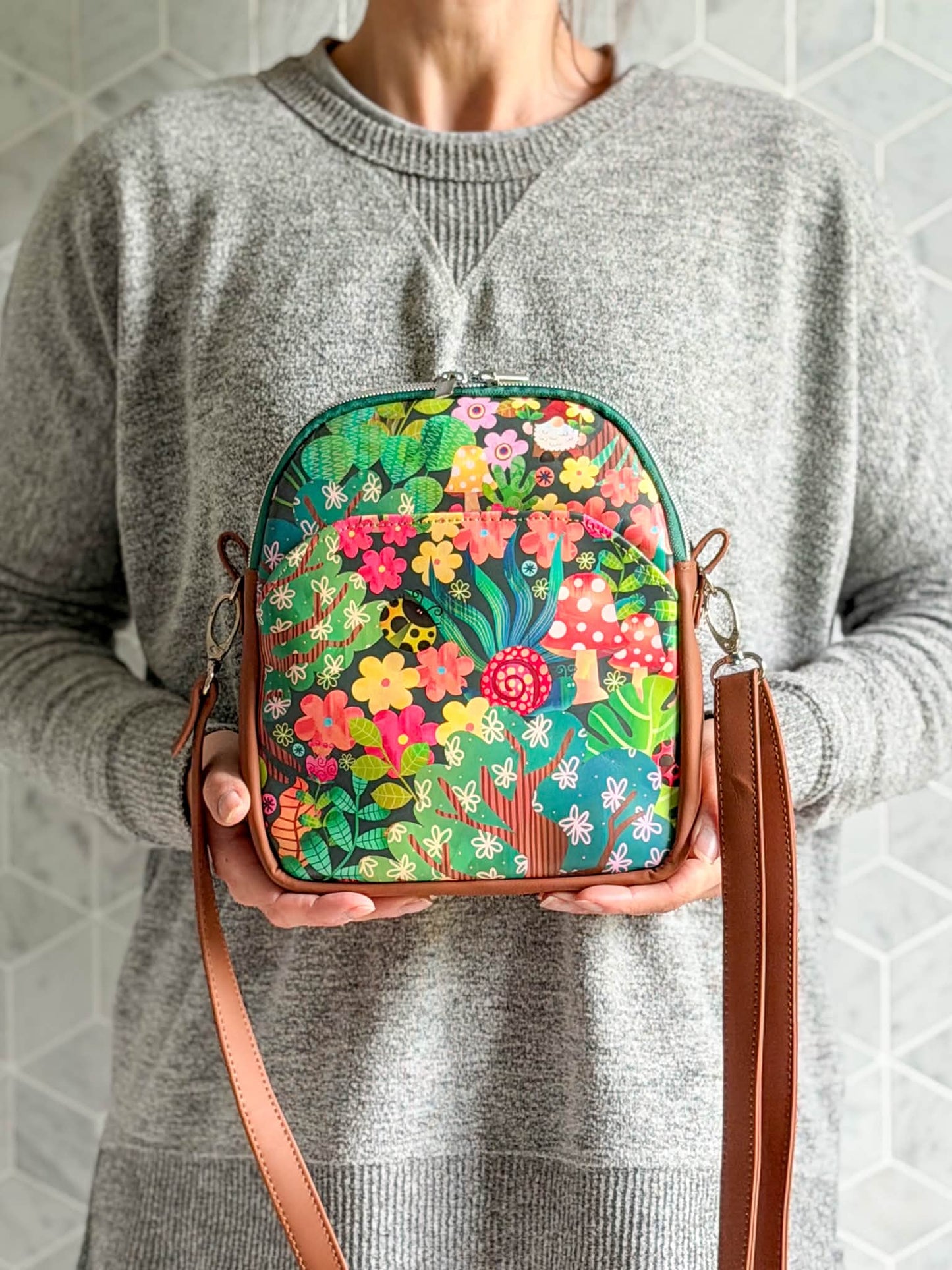 Delilah Dual-Compartment Cross-Body PDF Pattern