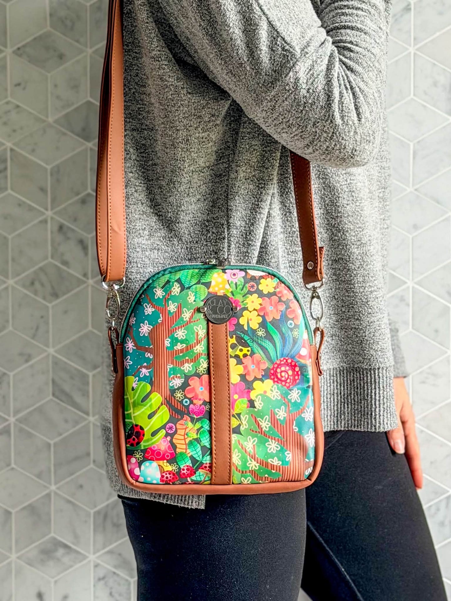 Delilah Dual-Compartment Cross-Body PDF Pattern