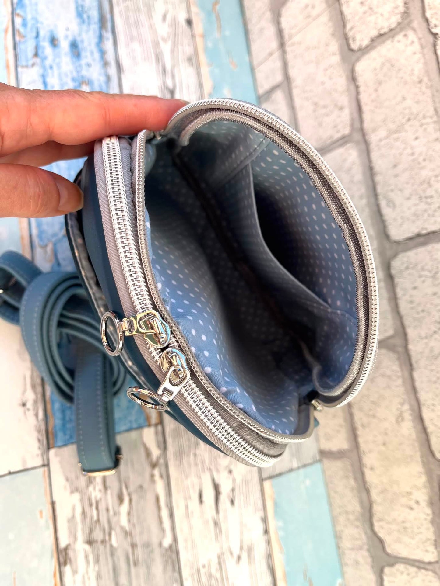 Delilah Dual-Compartment Cross-Body PDF Pattern