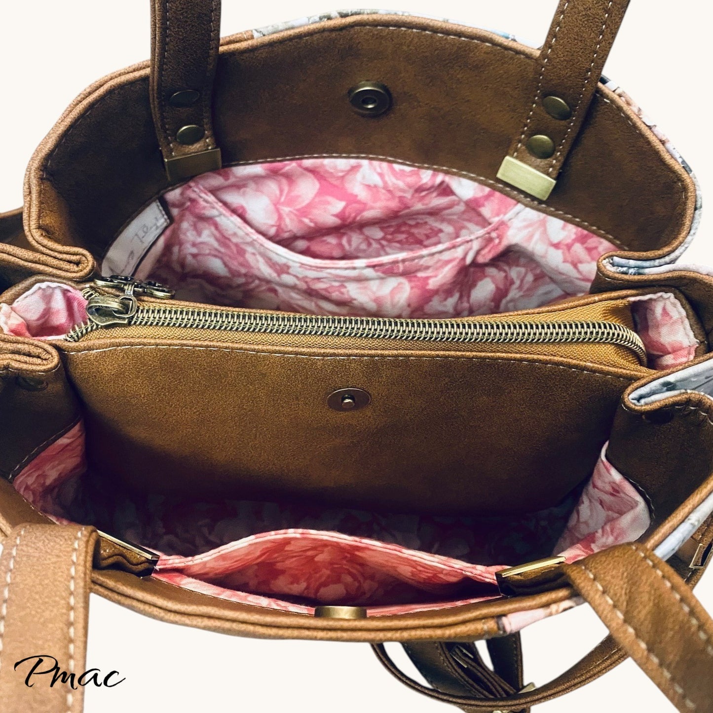 Soraya Divider Handbag PDF Pattern