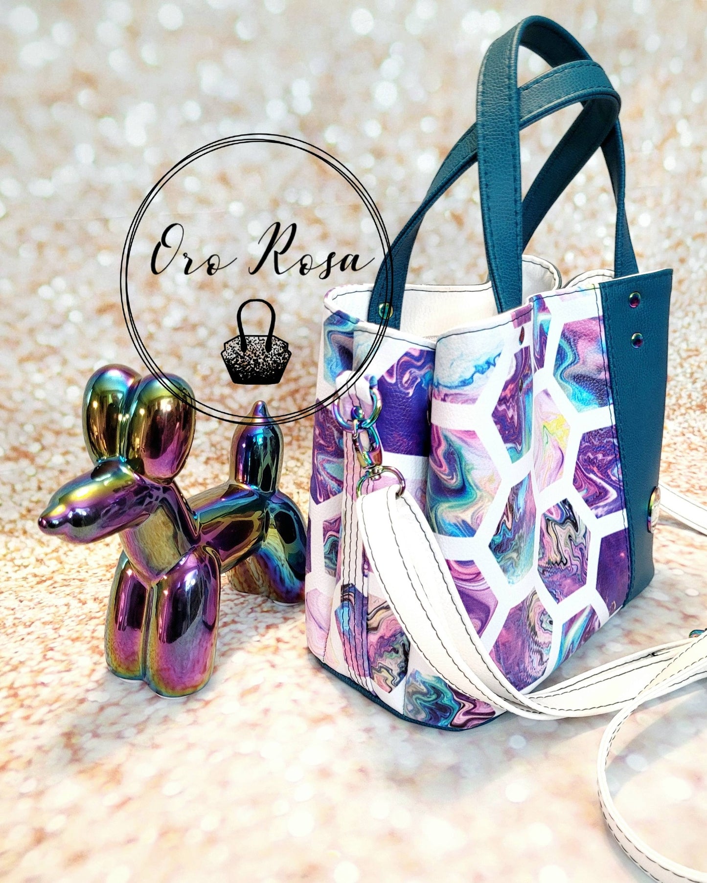Soraya Divider Handbag PDF Pattern