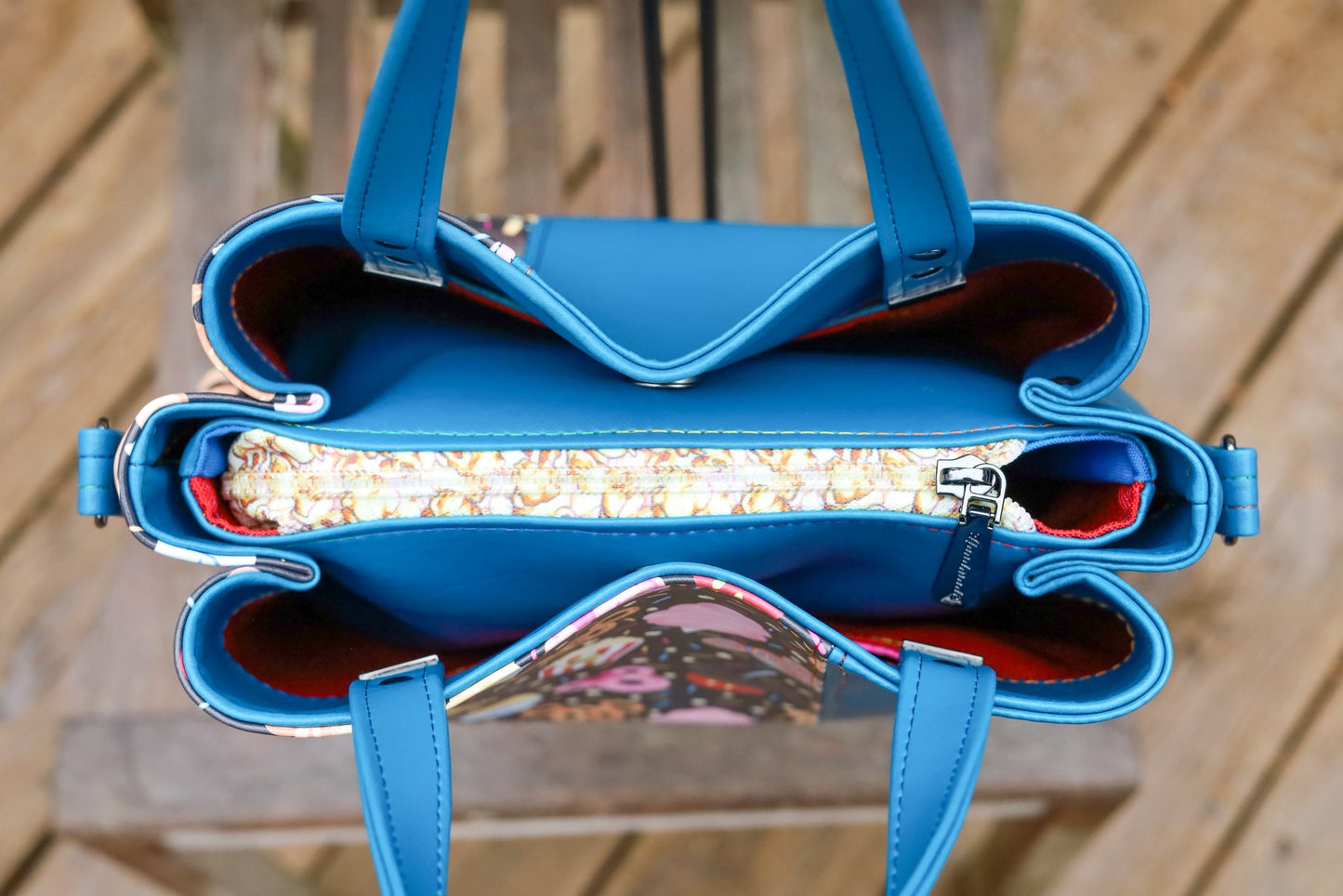 Soraya Divider Handbag PDF Pattern