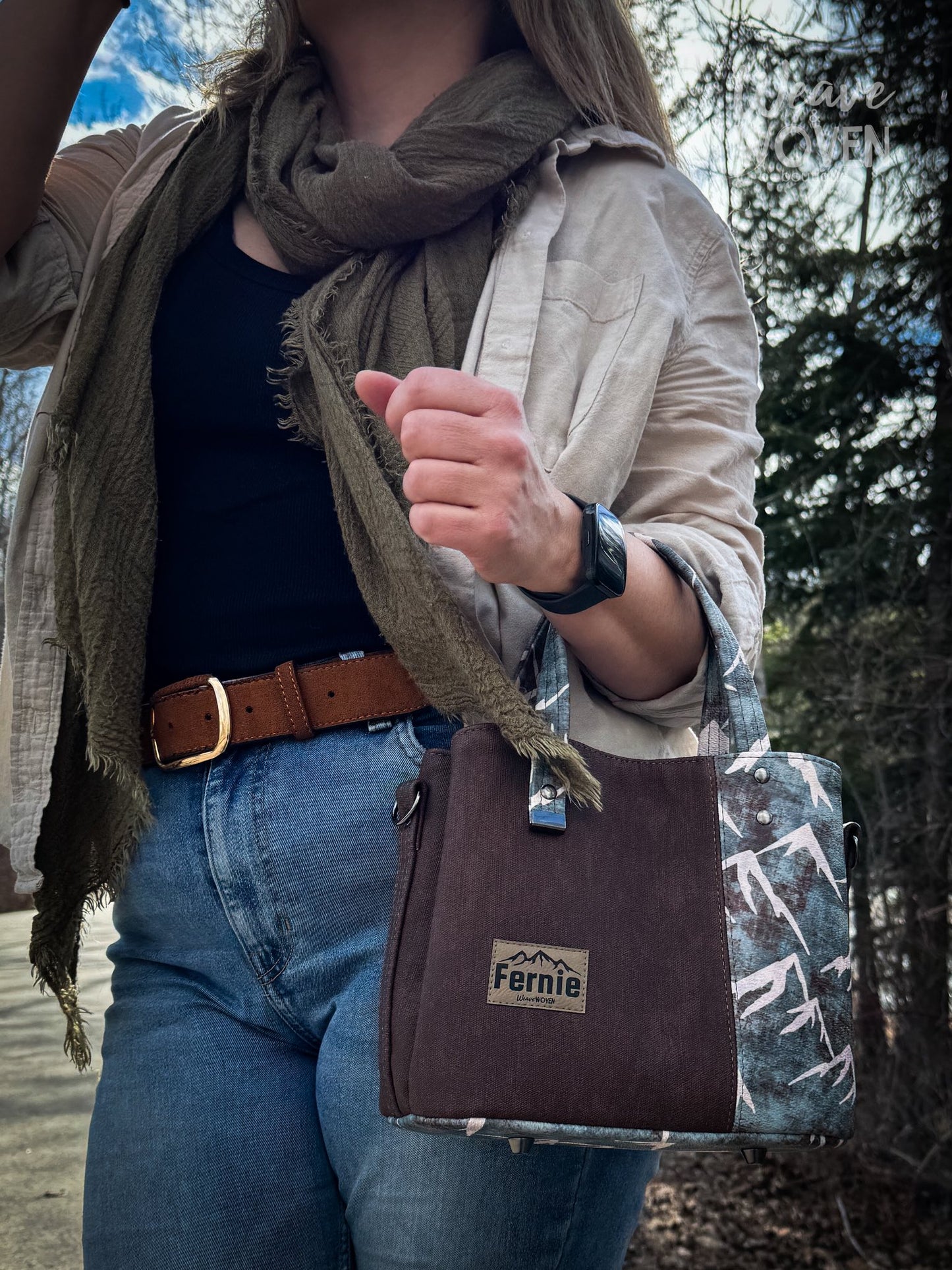 Soraya Divider Handbag PDF Pattern