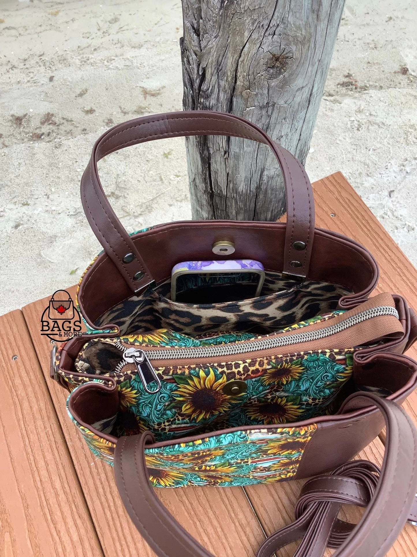 Soraya Divider Handbag PDF Pattern