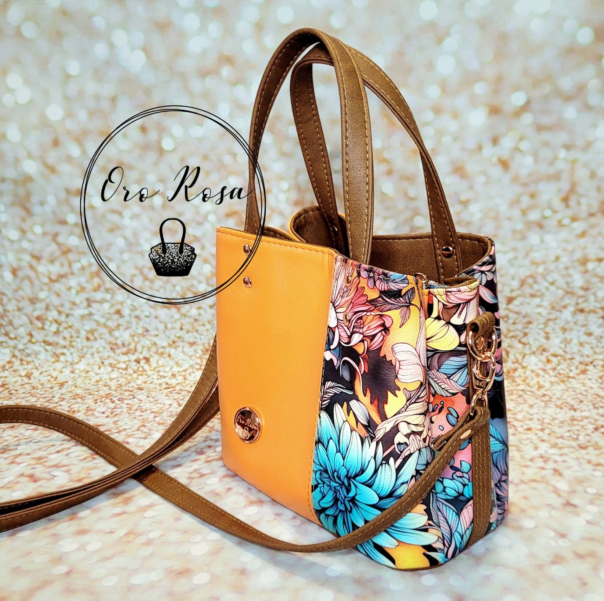 Soraya Divider Handbag PDF Pattern – Oro Rosa Patterns