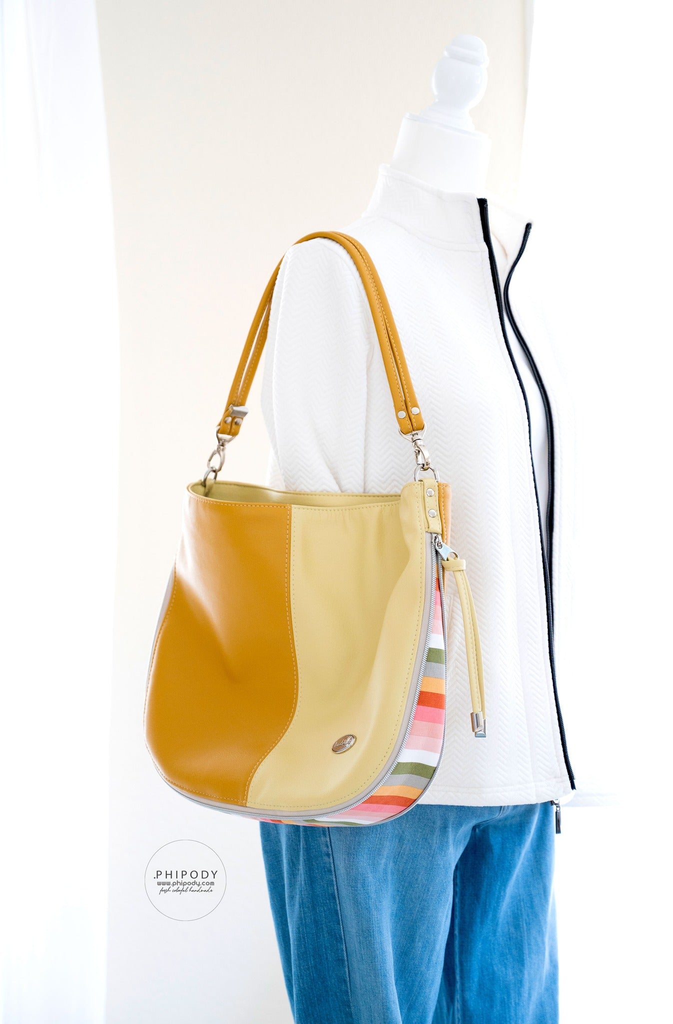 Elise Expandable Slouch PDF Pattern