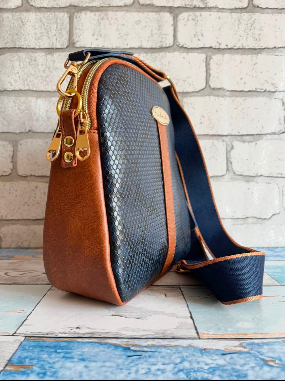 Delilah Dual-Compartment Cross-Body PDF Pattern
