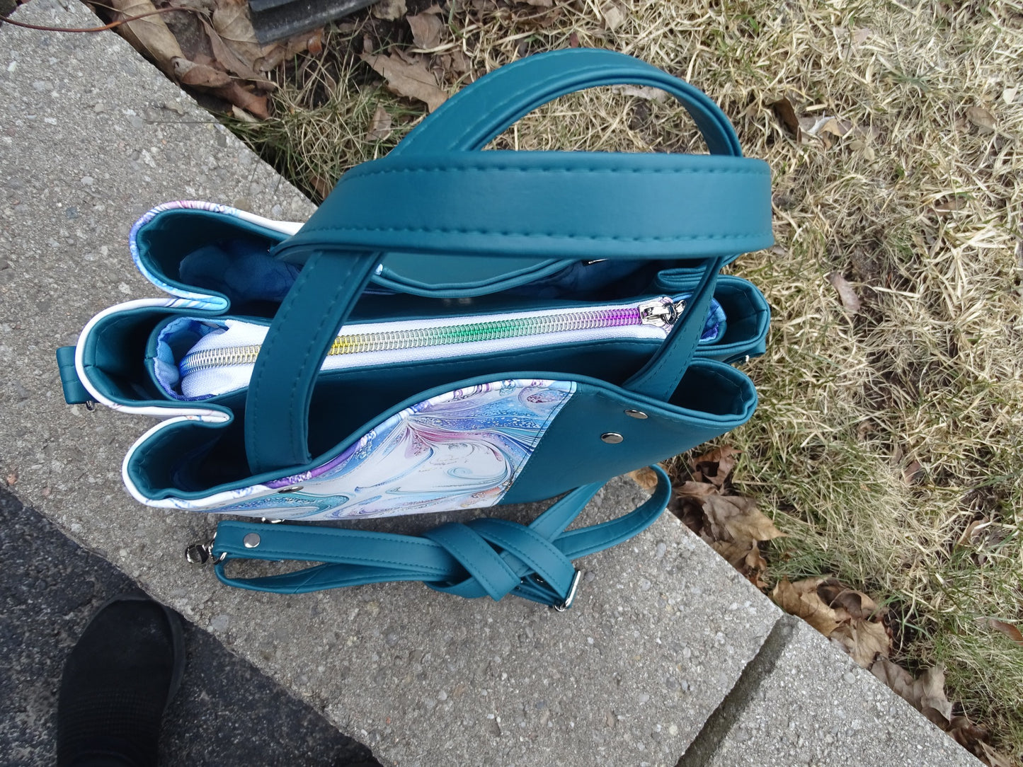 Soraya Divider Handbag PDF Pattern