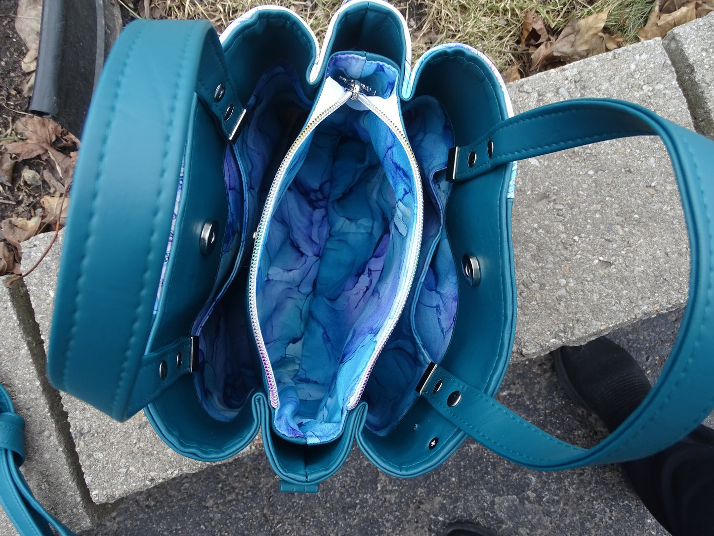 Soraya Divider Handbag PDF Pattern