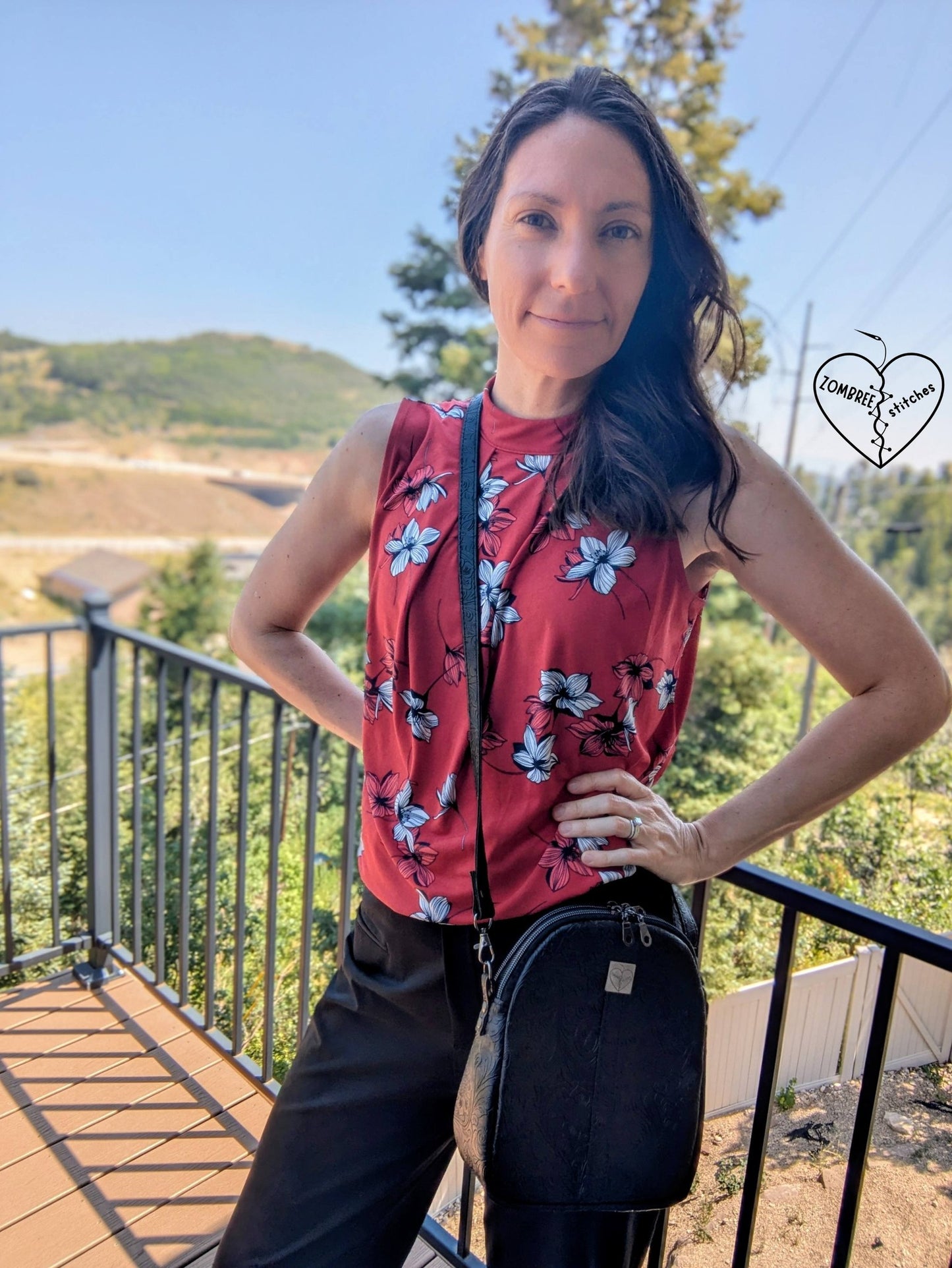 Delilah Dual-Compartment Cross-Body PDF Pattern