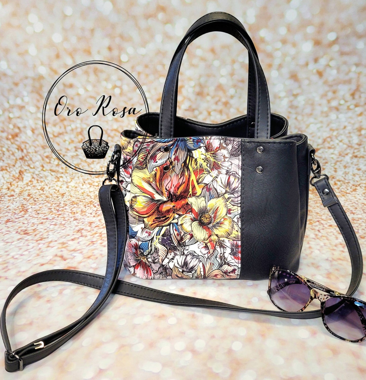 Soraya Divider Handbag PDF Pattern