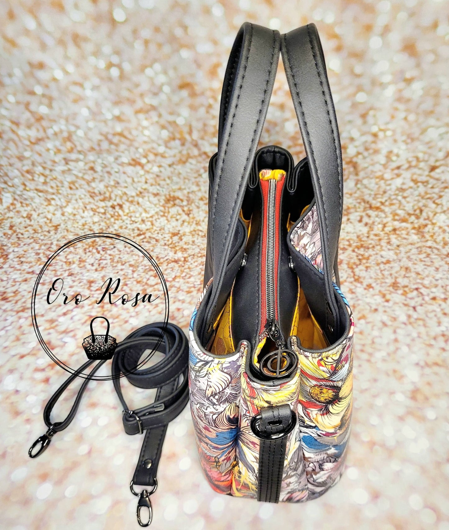 Soraya Divider Handbag PDF Pattern