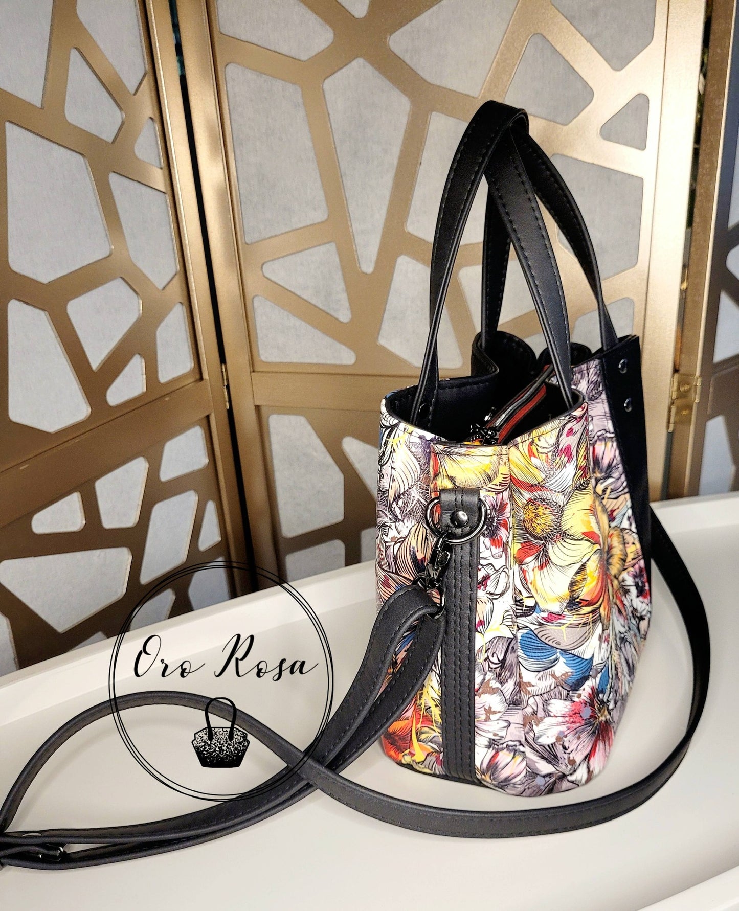 Soraya Divider Handbag PDF Pattern