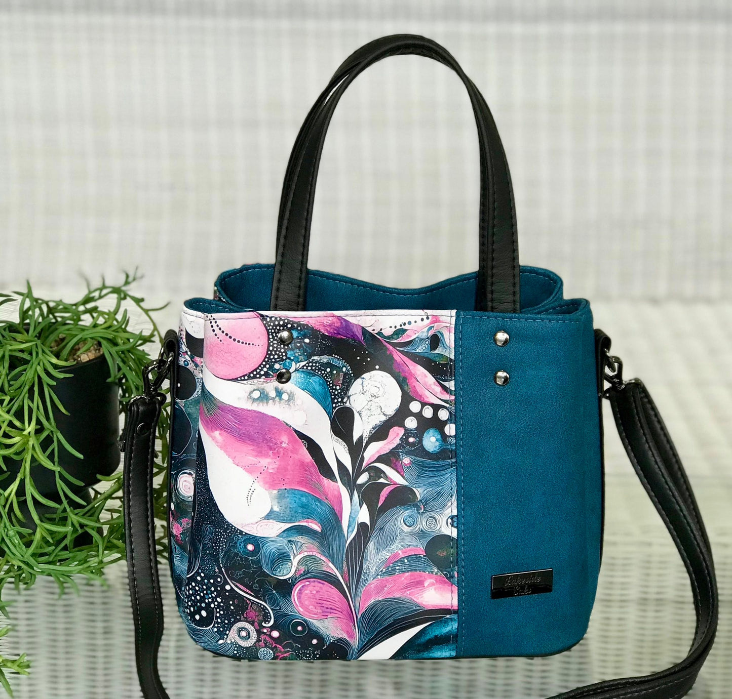 Soraya Divider Handbag PDF Pattern