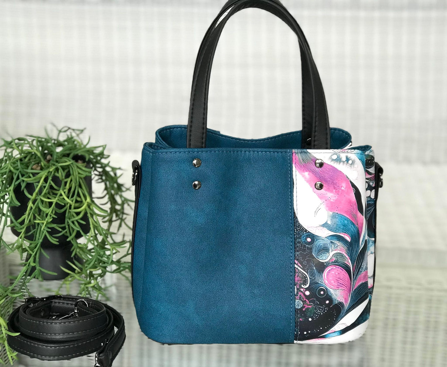 Soraya Divider Handbag PDF Pattern