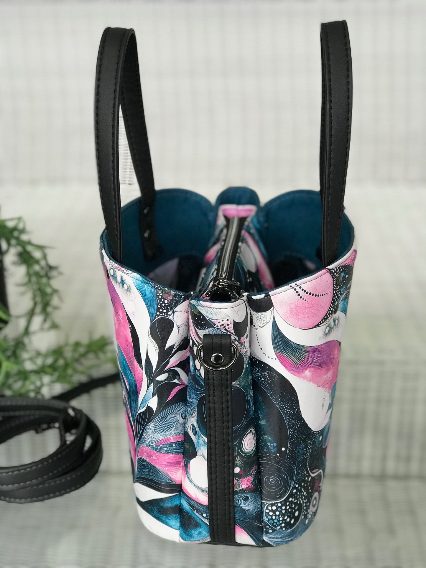 Soraya Divider Handbag PDF Pattern