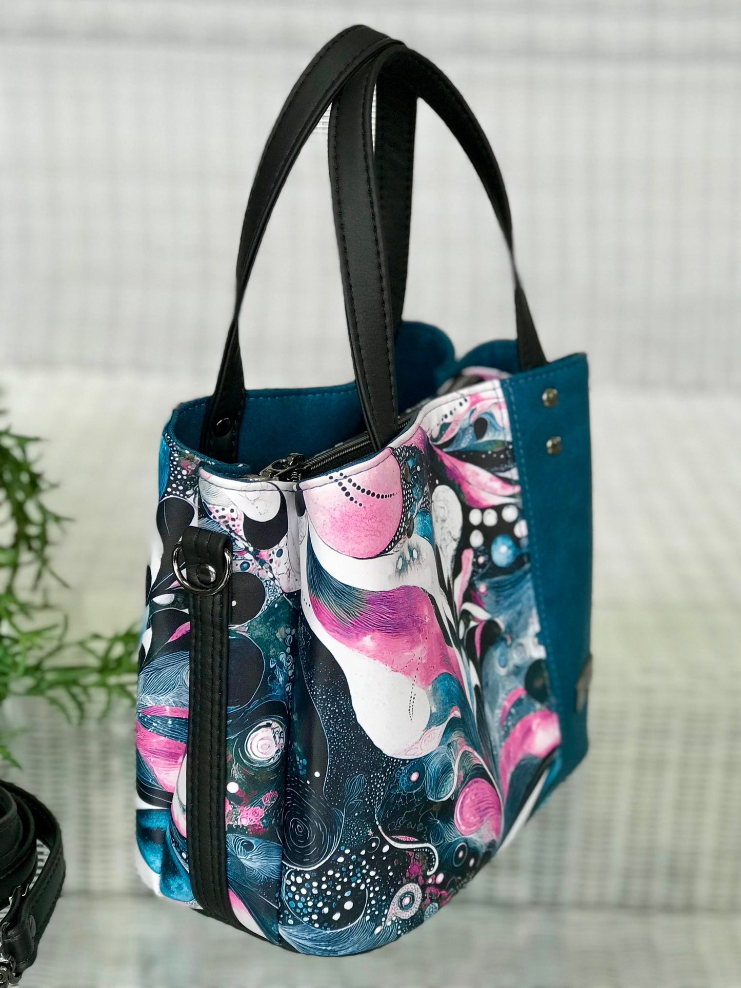 Soraya Divider Handbag PDF Pattern