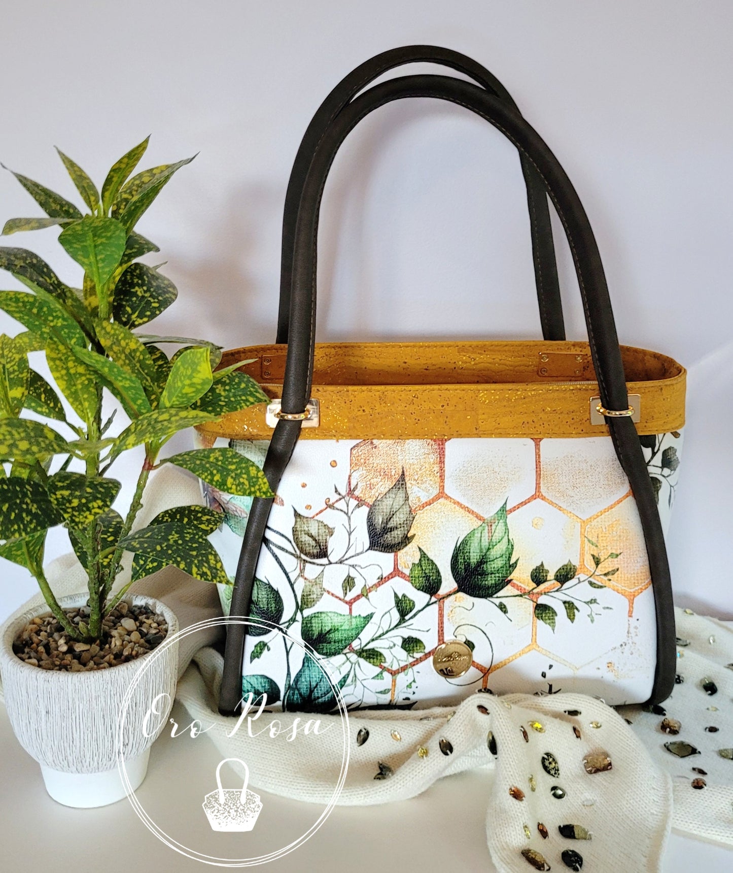 Voluta Divider Tote PDF Pattern