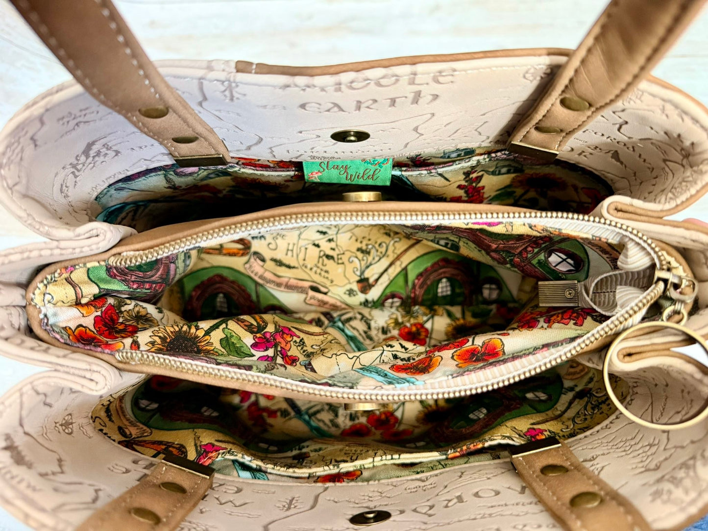 Soraya Divider Handbag PDF Pattern