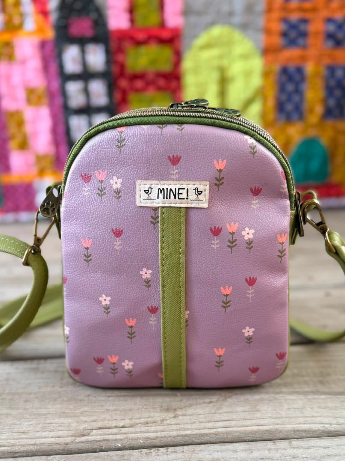 Delilah Dual-Compartment Cross-Body PDF Pattern