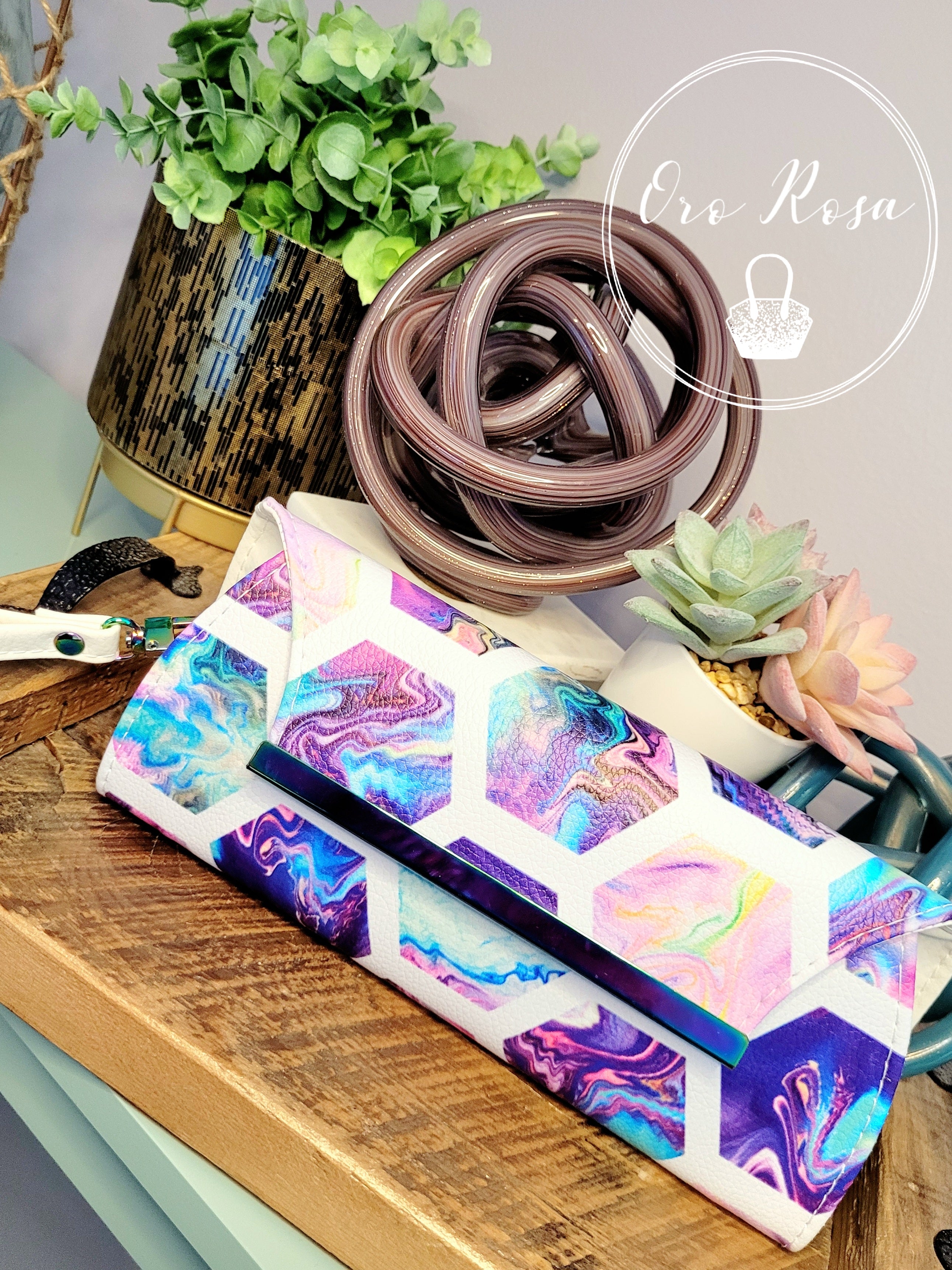 Date Night Deana Clutch Wallet PDF Pattern – Oro Rosa Patterns