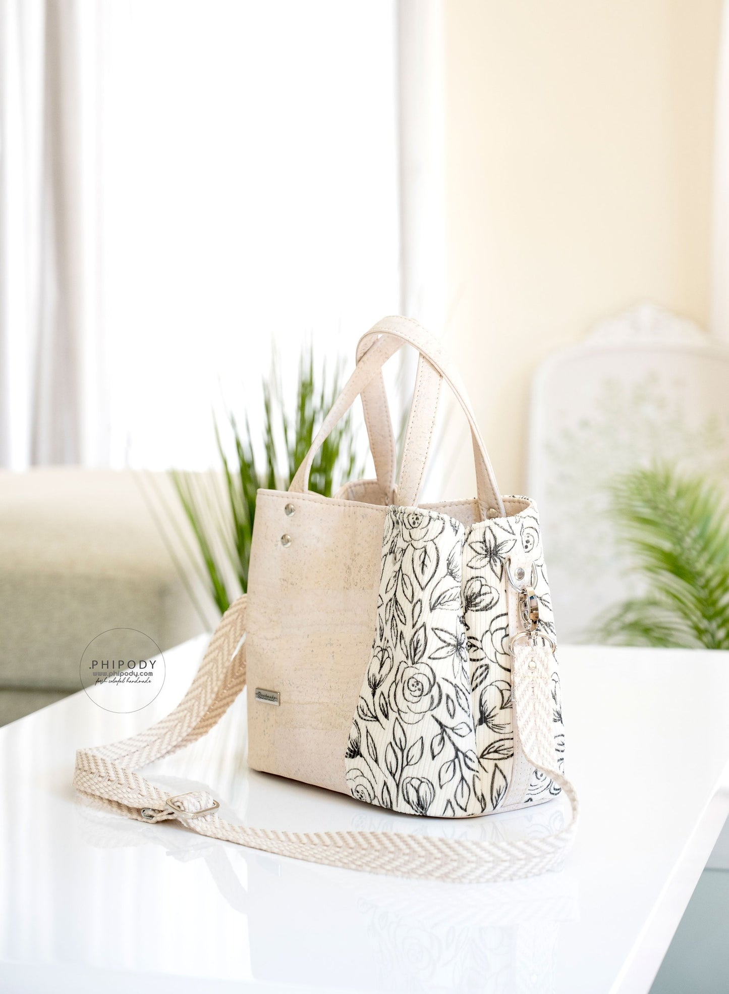Soraya Divider Handbag PDF Pattern