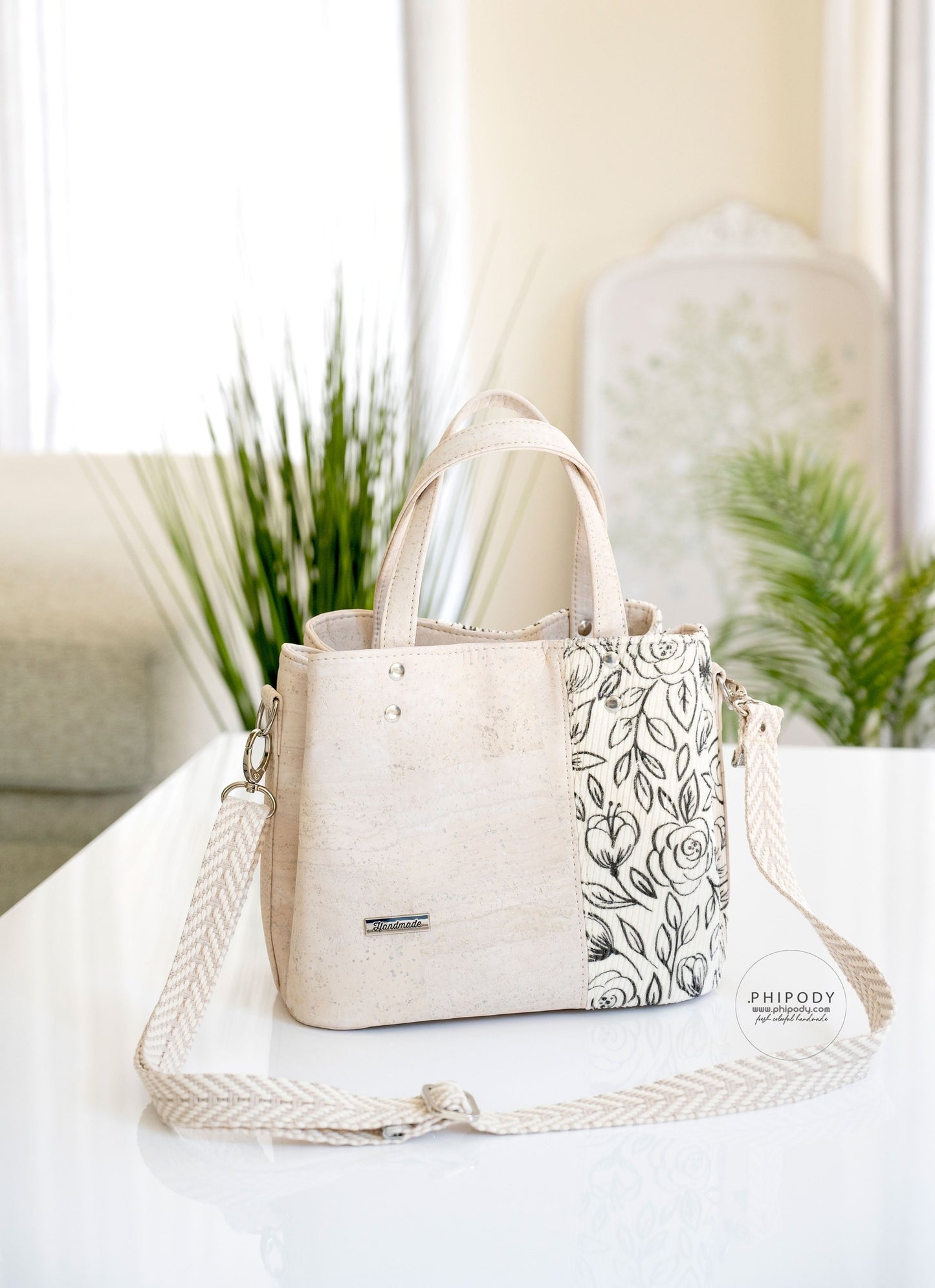 Soraya Divider Handbag PDF Pattern